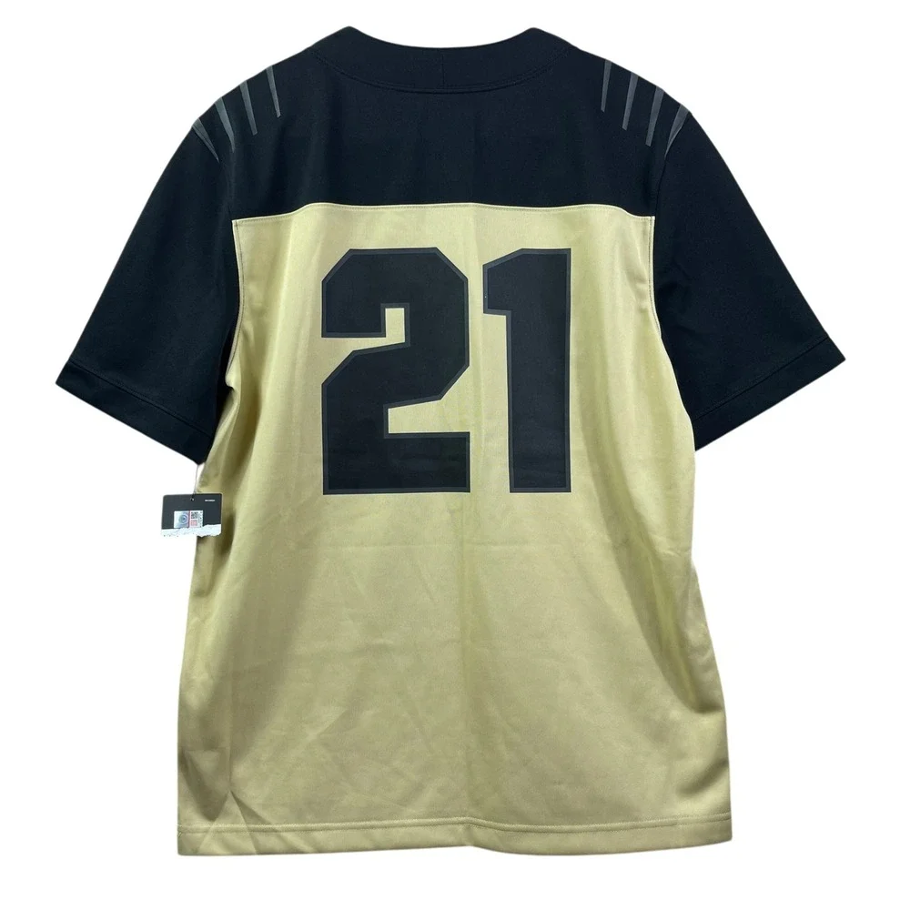 Nike Team Perdue Boilermakers 21 Jersey Shirt Mens M Performance NCAA